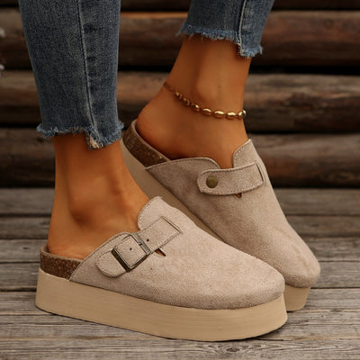 Mix and Match Sole Half Slippers