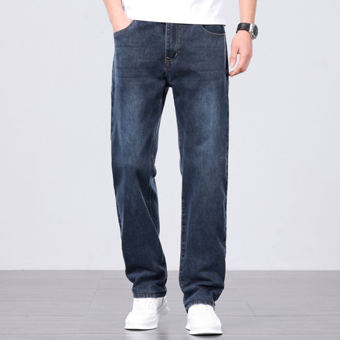 Mix and Match Loose Straight  Jeans