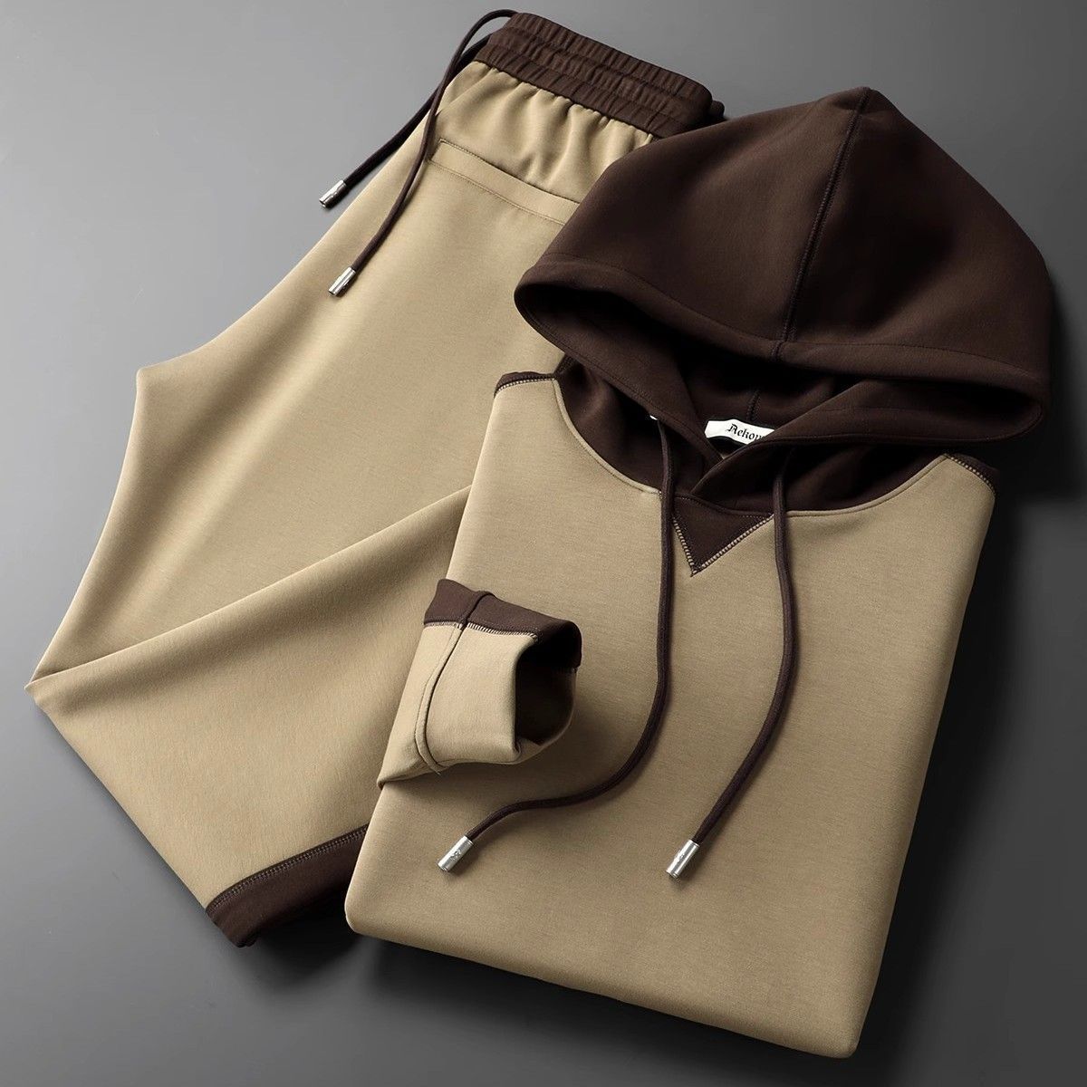 Mix and Match Hoodie Trousers Suit