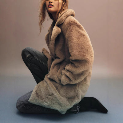 Mix and Match  Warm  Women's Coat