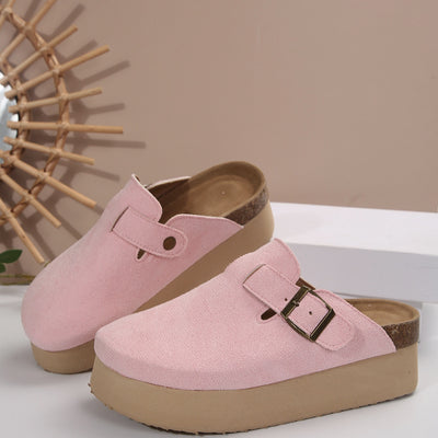 Mix and Match Sole Half Slippers