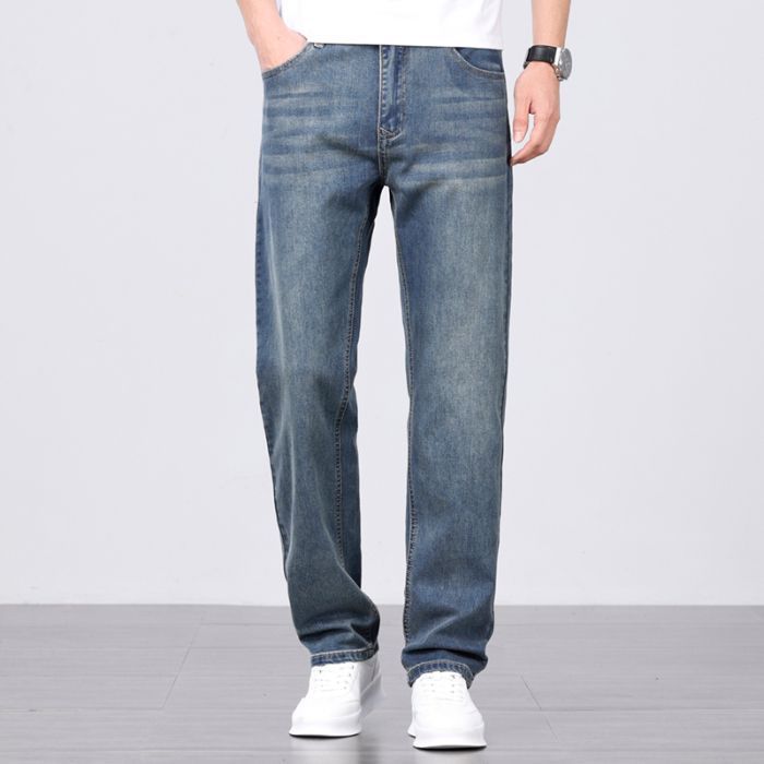 Mix and Match Loose Straight  Jeans