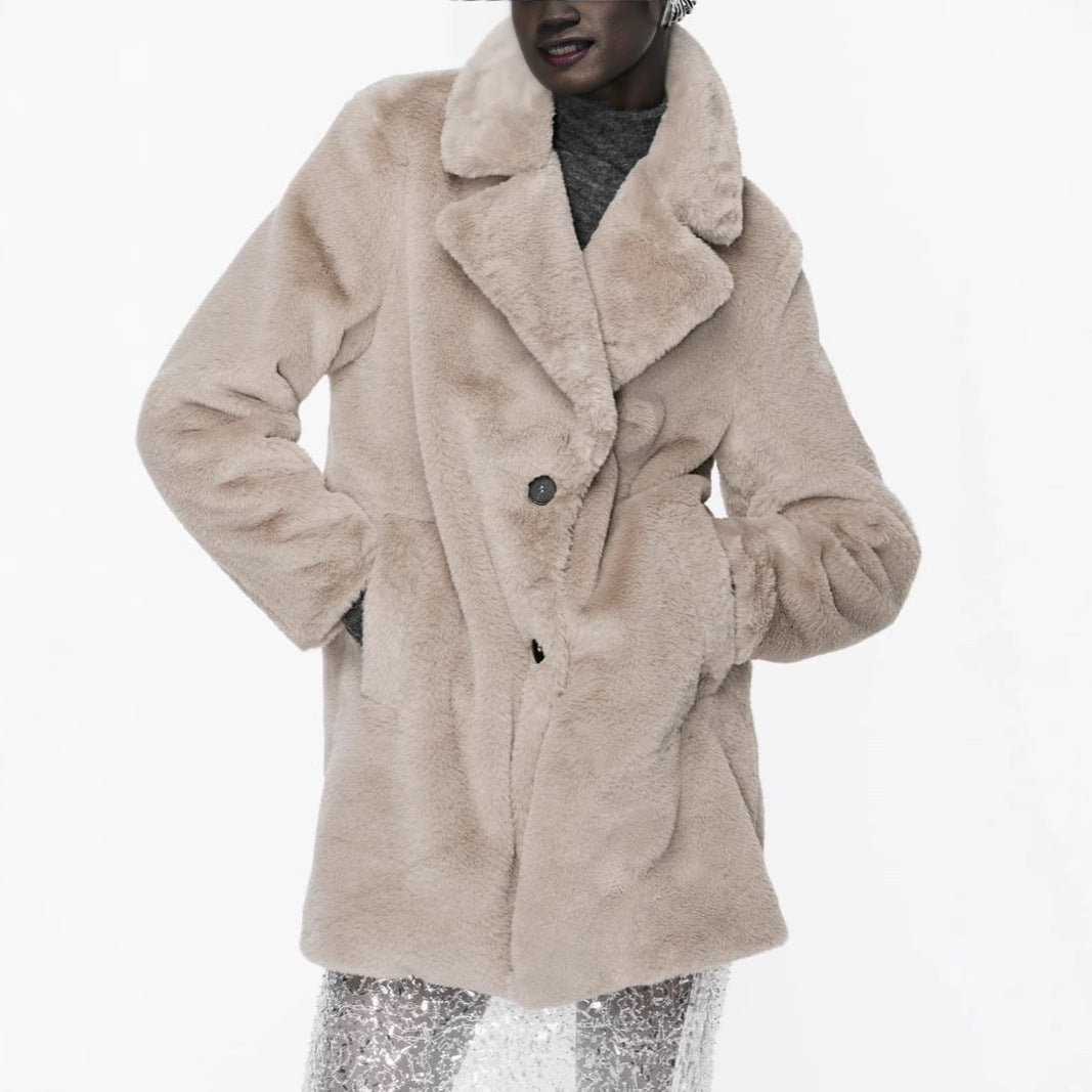 Mix and Match  Warm  Women's Coat
