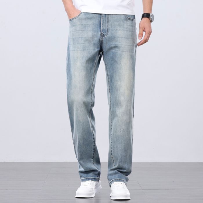 Mix and Match Loose Straight  Jeans