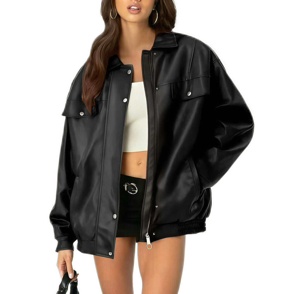 Mix and Match Leather Jacket