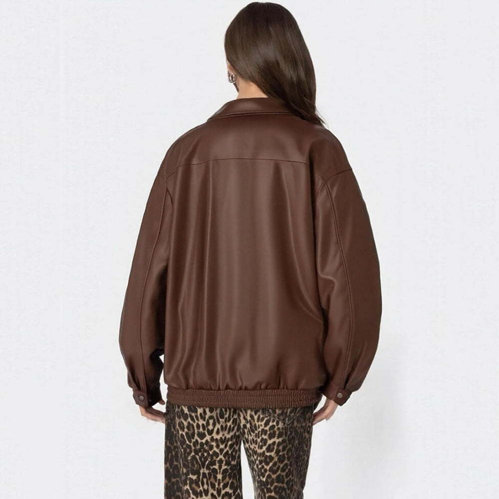 Mix and Match Leather Jacket