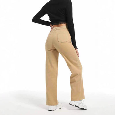 Mix and Match Straight Wide Leg Jeans