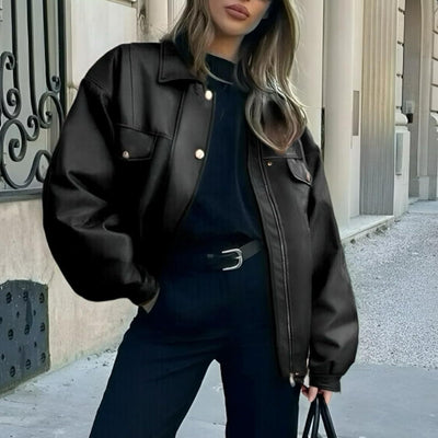Mix and Match Leather Jacket