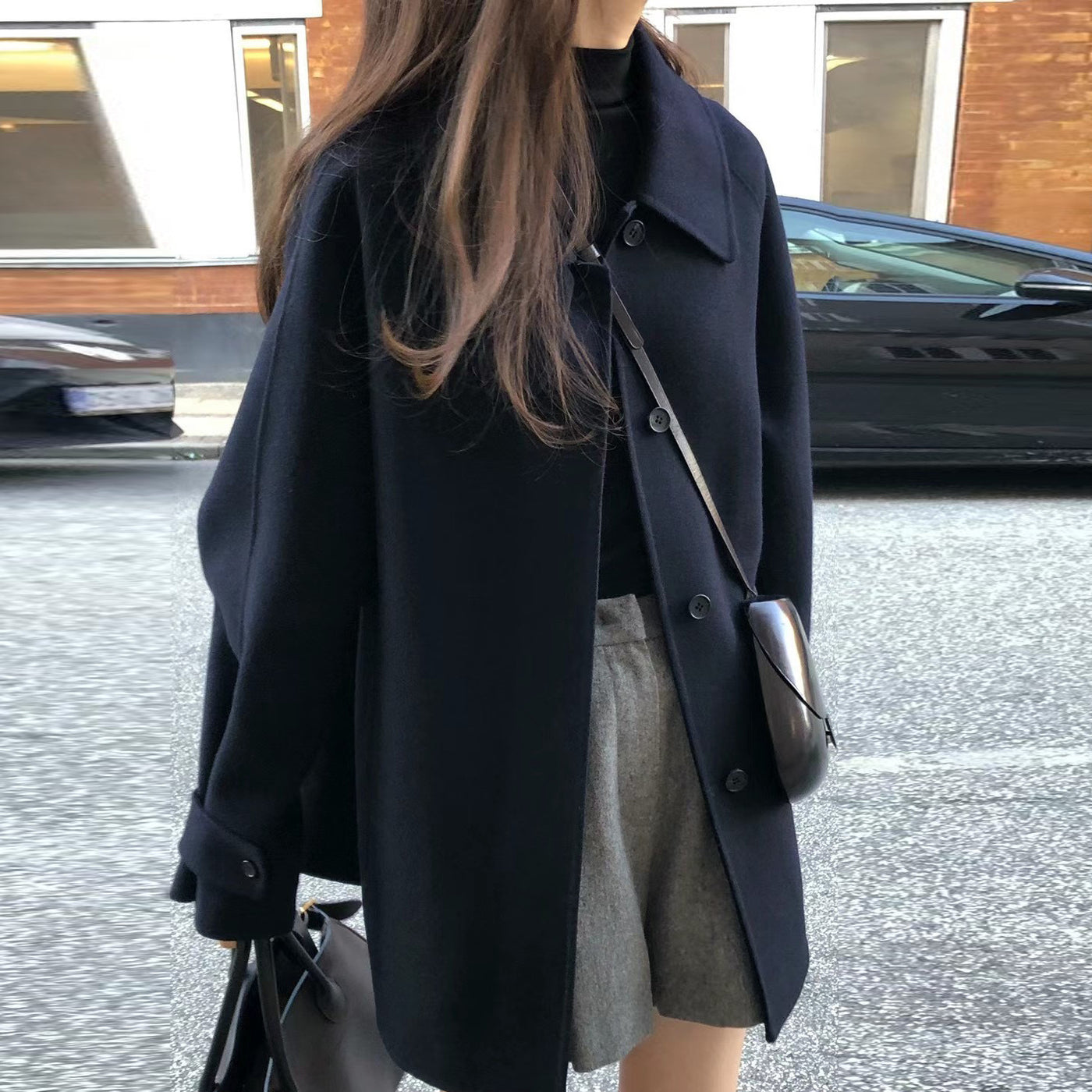 Mix and Match  Woolen Coat
