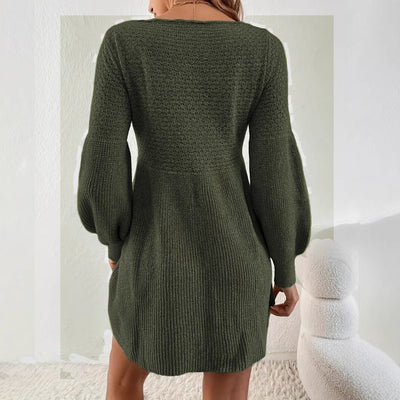 Mix and Match  Knitted Dress Sweater