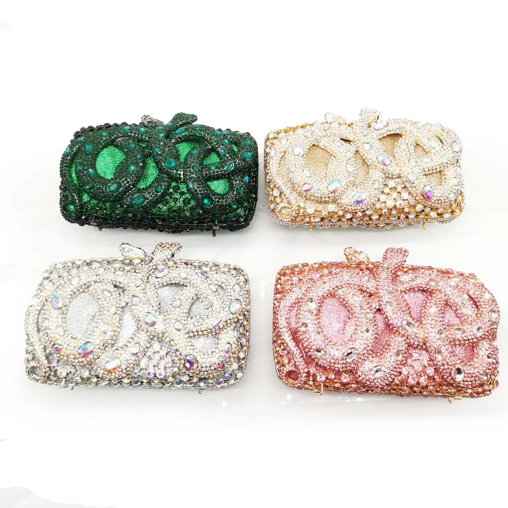 Mix and Match  Rhinestone Crystal Purse