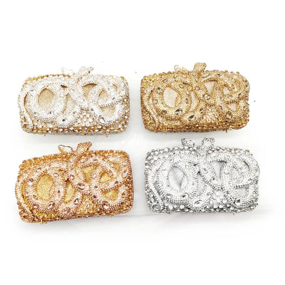 Mix and Match  Rhinestone Crystal Purse