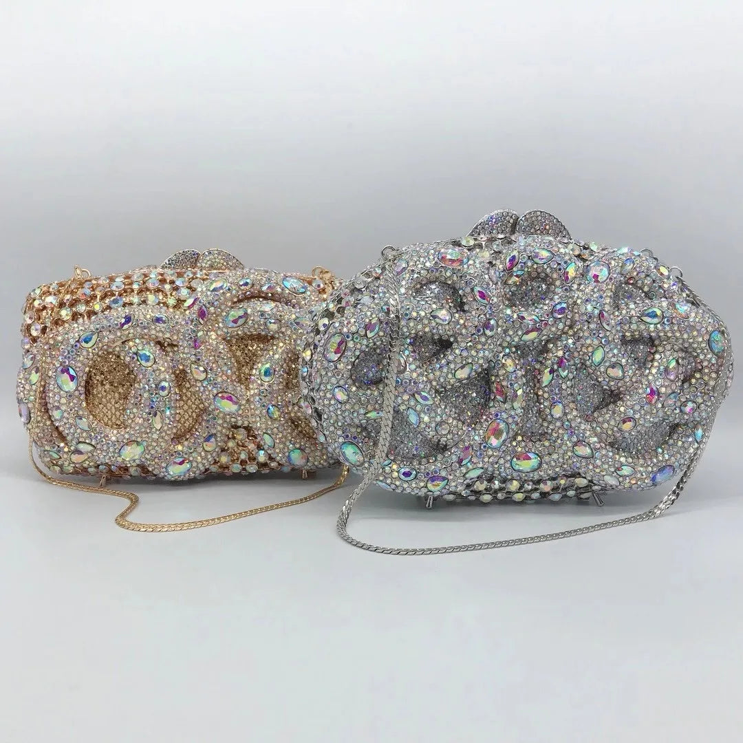 Mix and Match  Rhinestone Crystal Purse