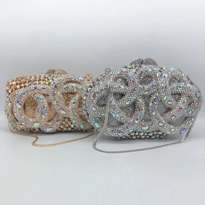 Mix and Match  Rhinestone Crystal Purse