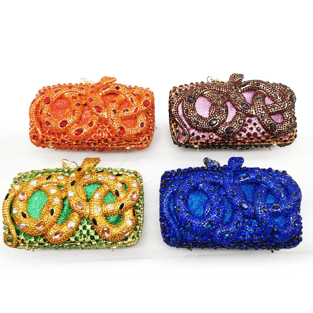 Mix and Match  Rhinestone Crystal Purse