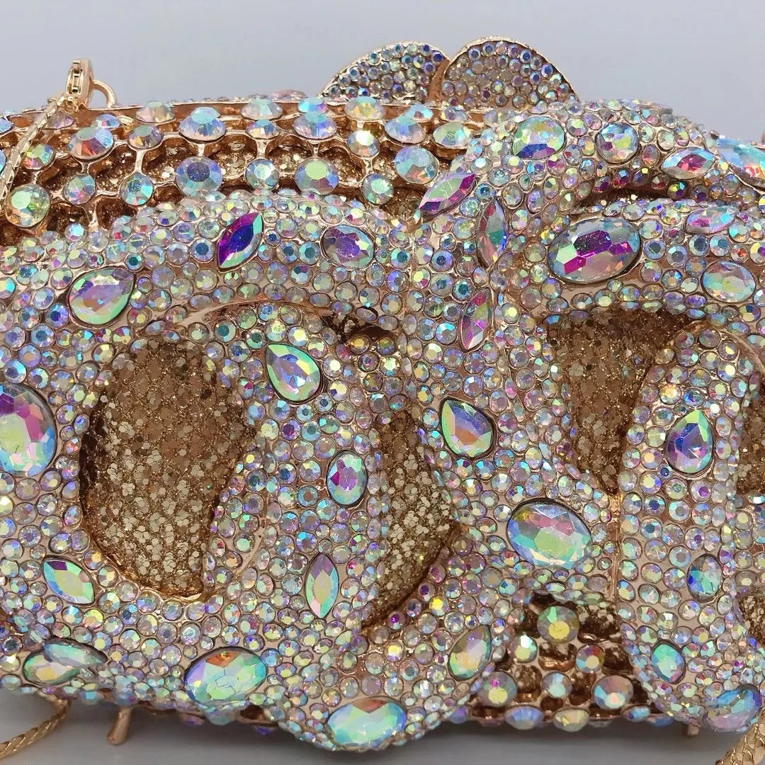Mix and Match  Rhinestone Crystal Purse