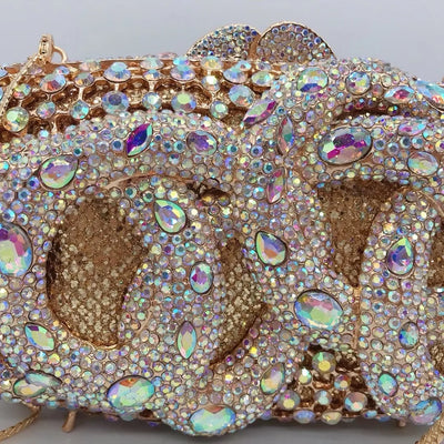 Mix and Match  Rhinestone Crystal Purse
