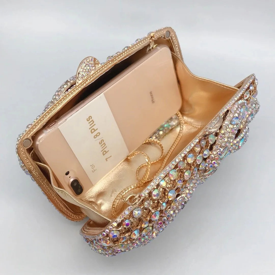 Mix and Match  Rhinestone Crystal Purse