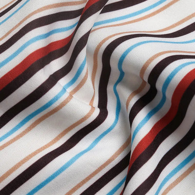 Mix and Match  Loose Striped Shirt