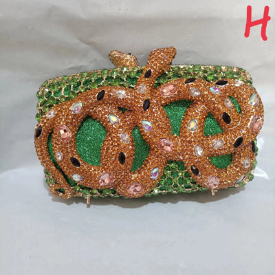 Mix and Match  Rhinestone Crystal Purse