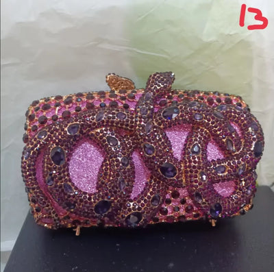 Mix and Match  Rhinestone Crystal Purse