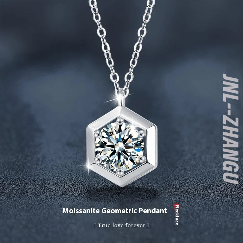 Mix and Match S925 Sterling Silver Moissanite Necklace