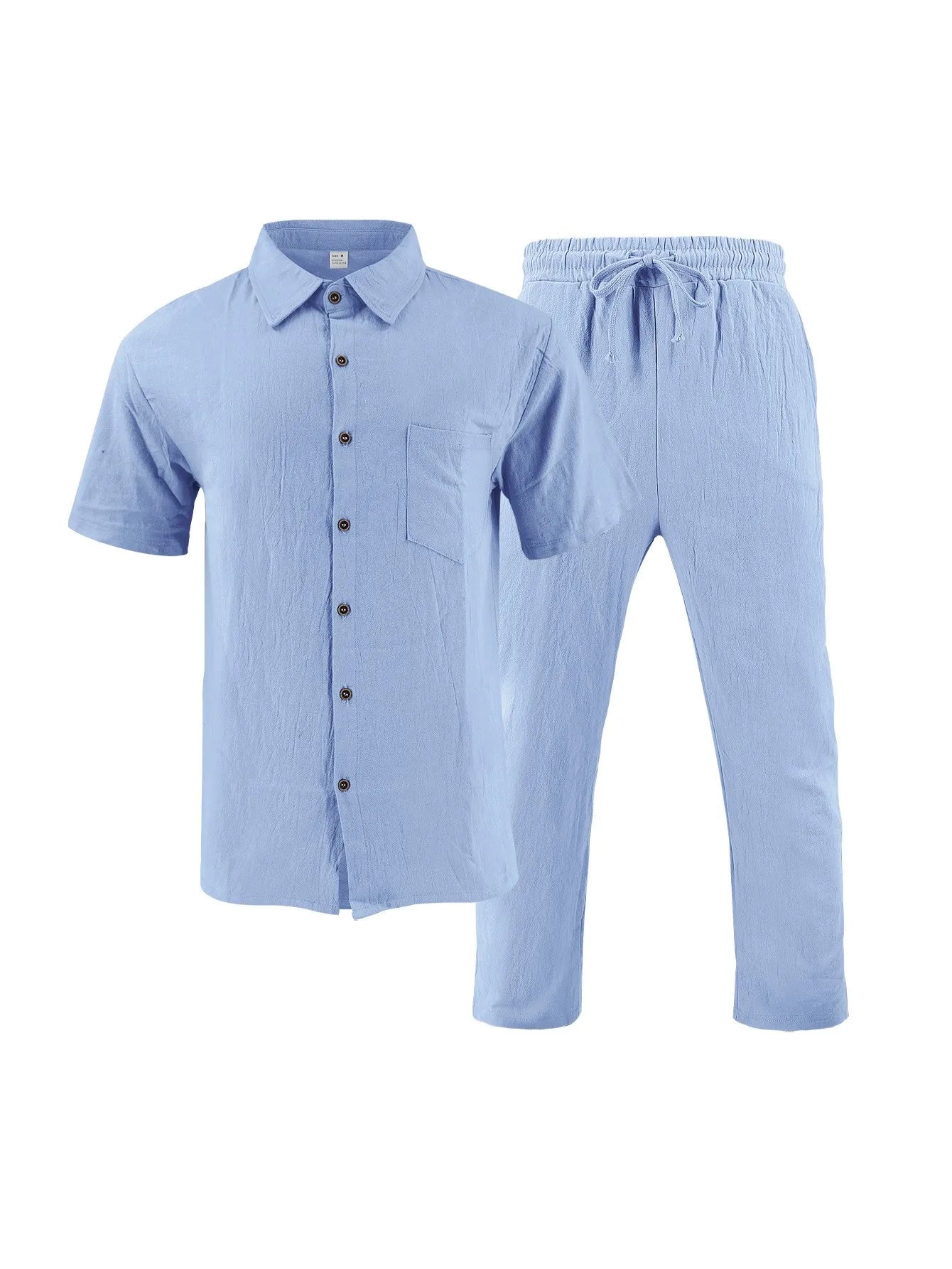 Mix and Match linen shirt set