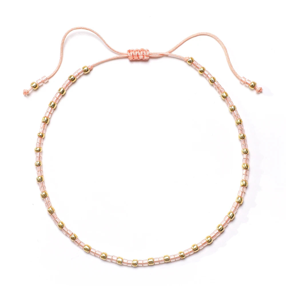 Mix and Match  Miyuki bead bracelet