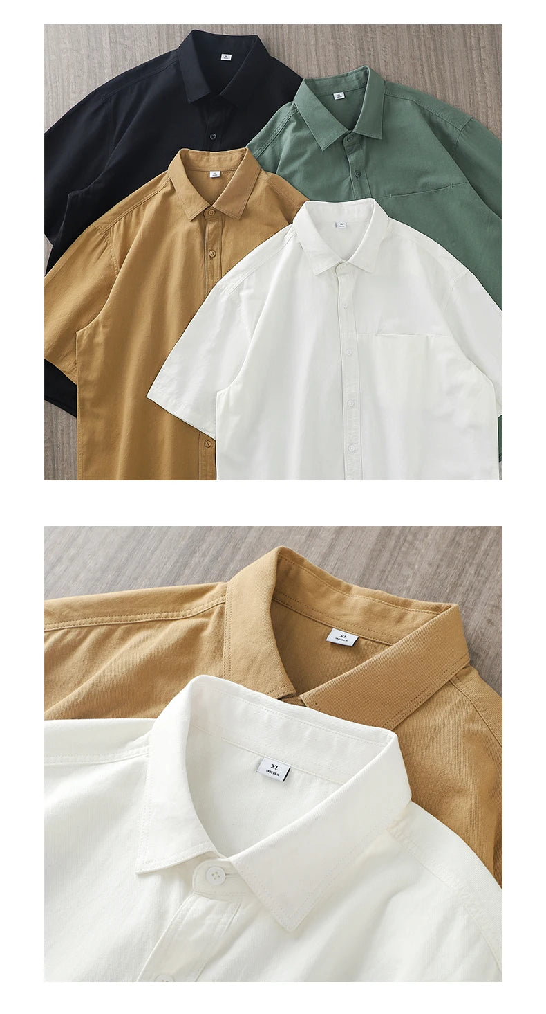 Mix and Match  Heavyweight Short-Sleeved Shirt