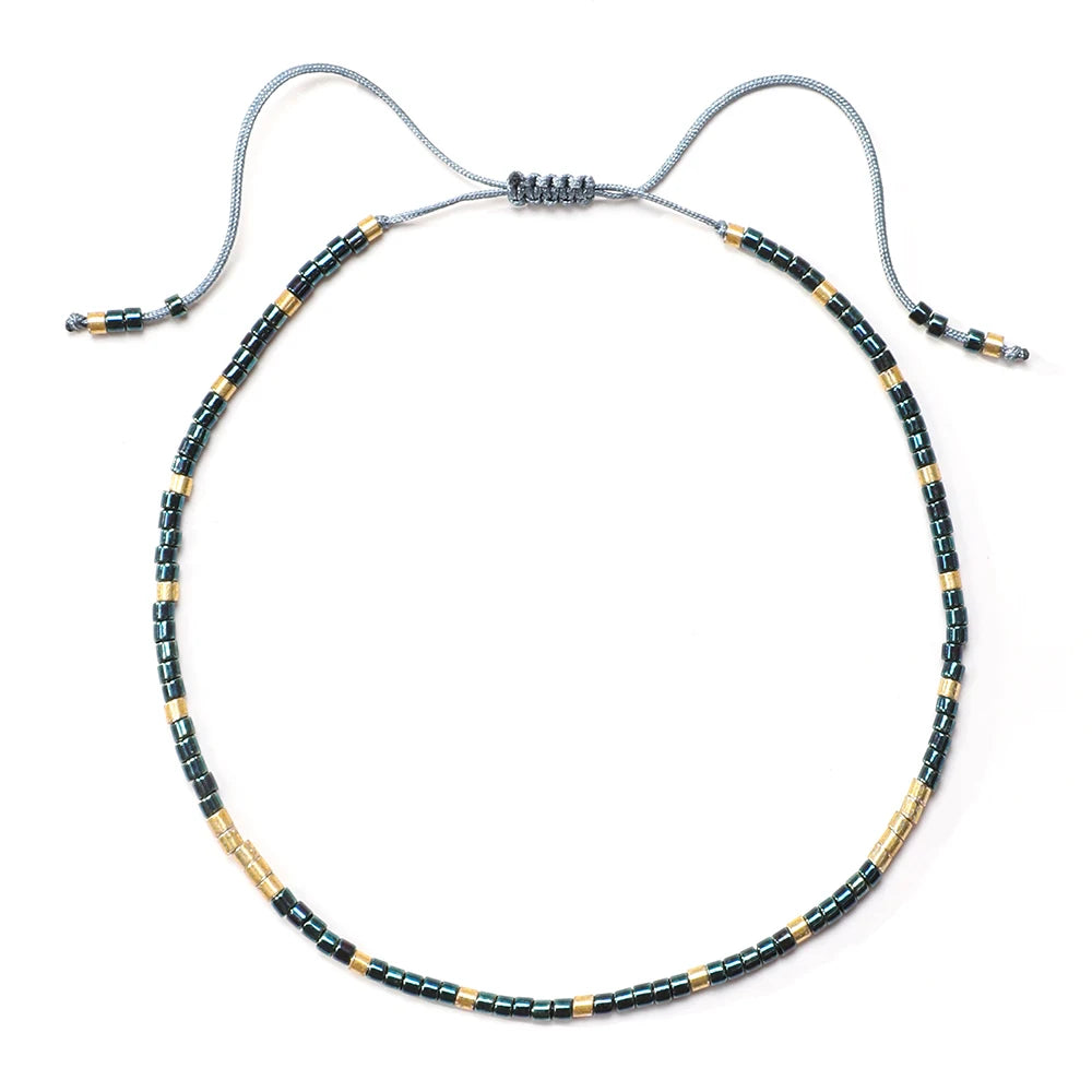 Mix and Match  Miyuki bead bracelet