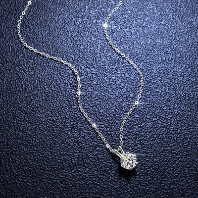 Mix and Match  14k Gold Moissanite Diamond  Necklace