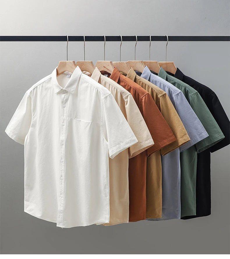 Mix and Match  Heavyweight Short-Sleeved Shirt