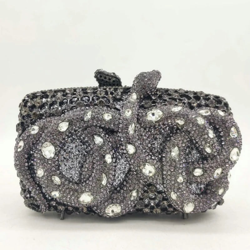 Mix and Match  Rhinestone Crystal Purse