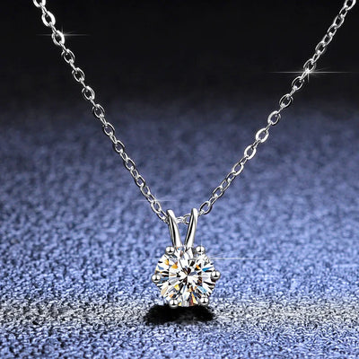 Mix and Match  14k Gold Moissanite Diamond  Necklace