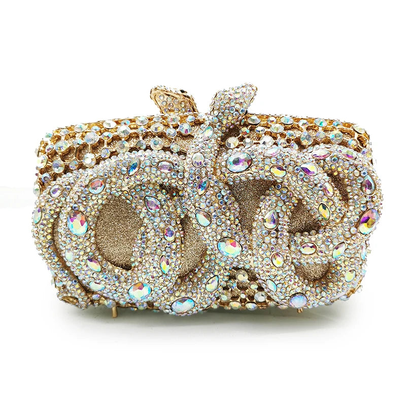 Mix and Match  Rhinestone Crystal Purse