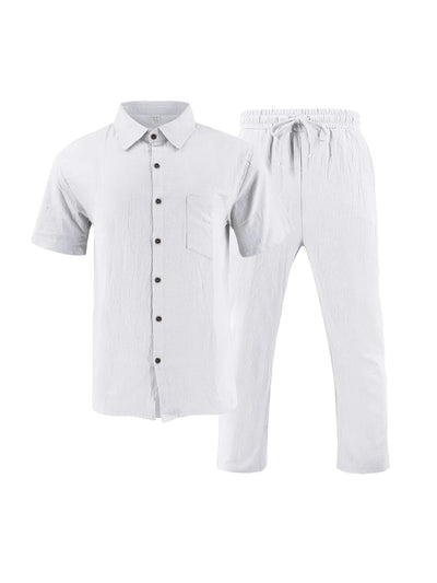 Mix and Match linen shirt set
