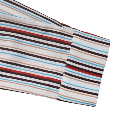 Mix and Match  Loose Striped Shirt