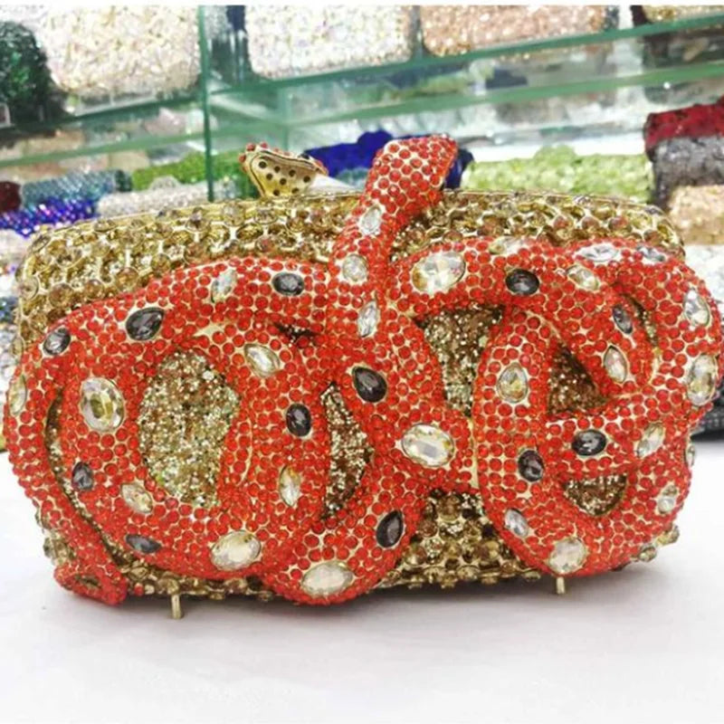 Mix and Match  Rhinestone Crystal Purse