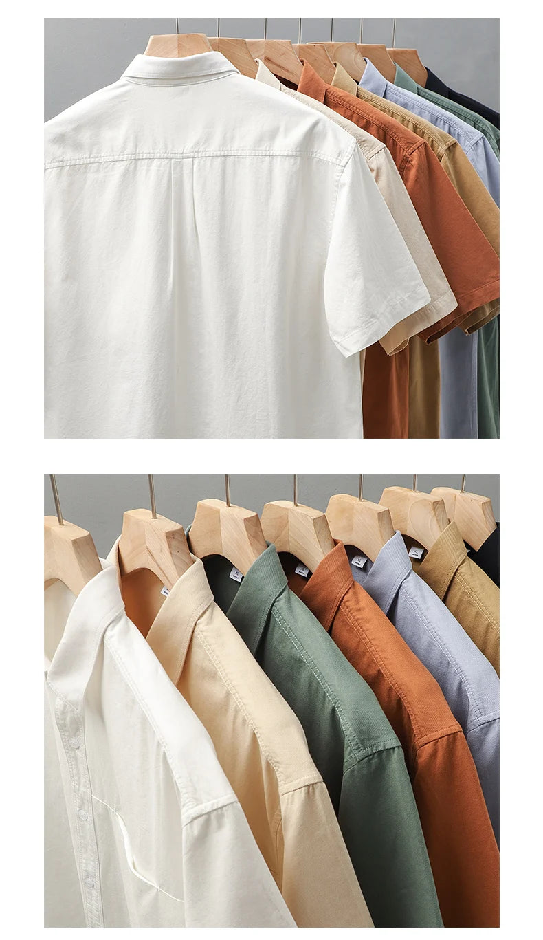 Mix and Match  Heavyweight Short-Sleeved Shirt