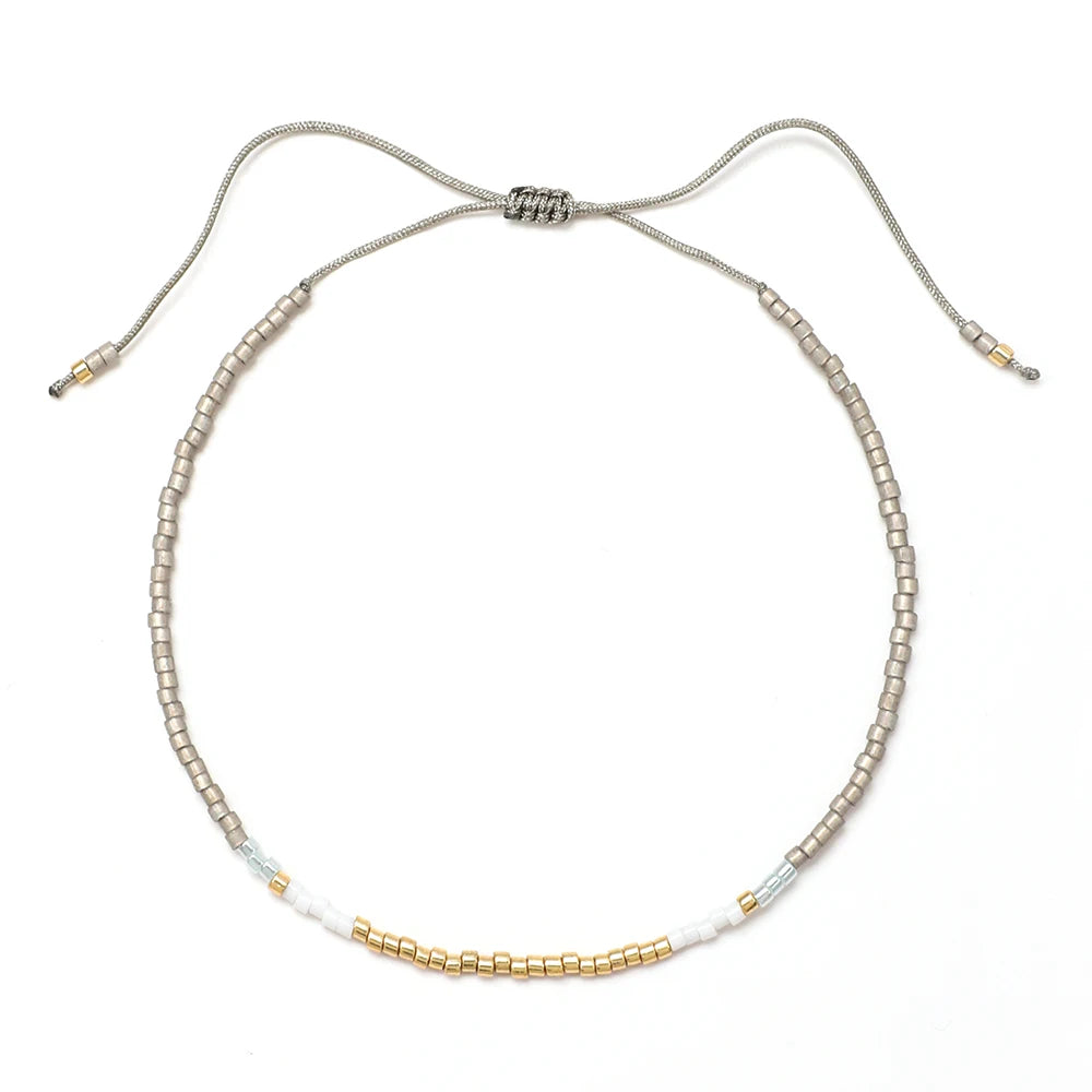 Mix and Match  Miyuki bead bracelet