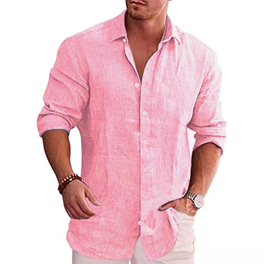 Mix and Match Casual Linen Shirt