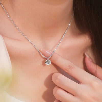 Mix and Match S925 Silver Moissanite Necklace