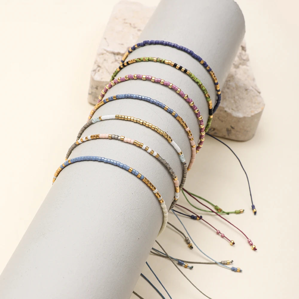 Mix and Match  Miyuki bead bracelet