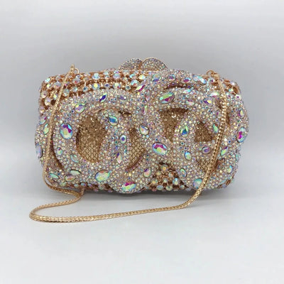 Mix and Match  Rhinestone Crystal Purse
