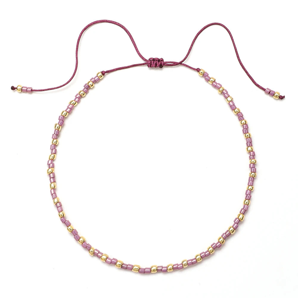 Mix and Match  Miyuki bead bracelet