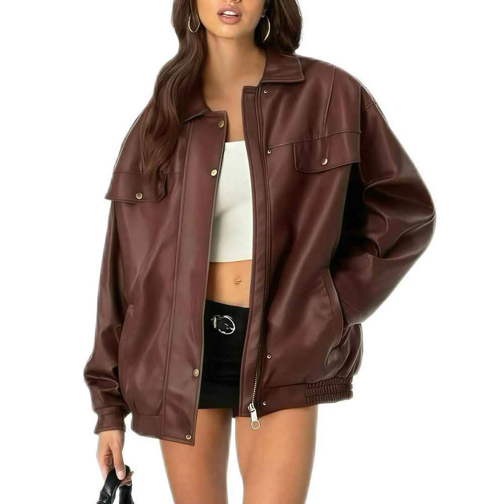Mix and Match Leather Jacket