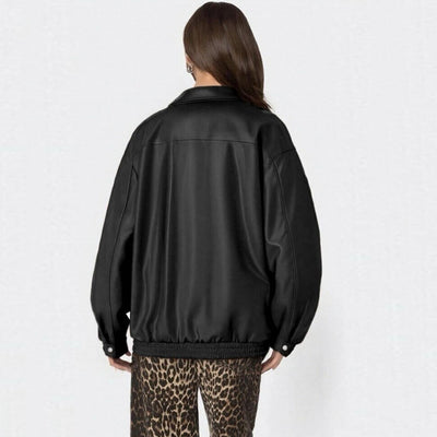 Mix and Match Leather Jacket