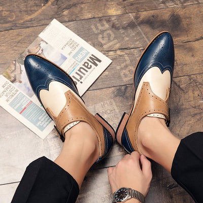 Mix and Match  Leather Shoe
