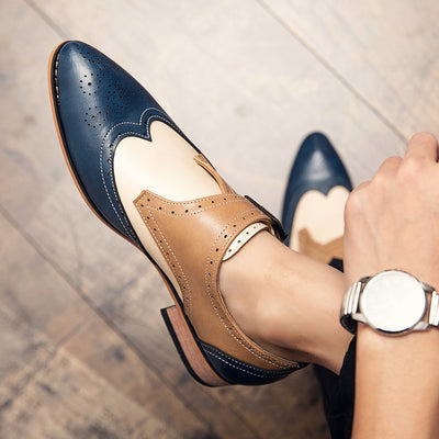 Mix and Match  Leather Shoe