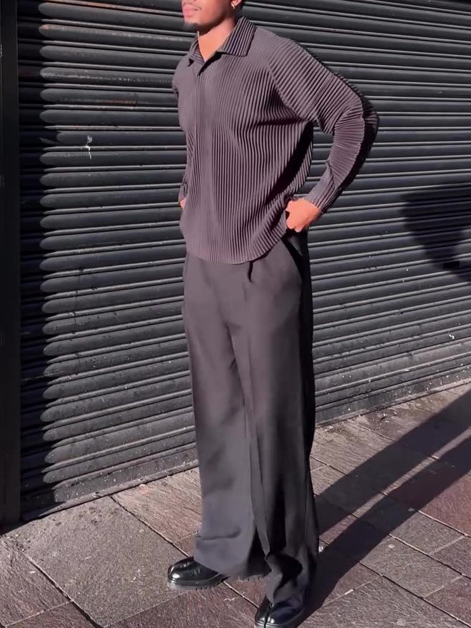 Mix and Match Casual Long-sleeved Top